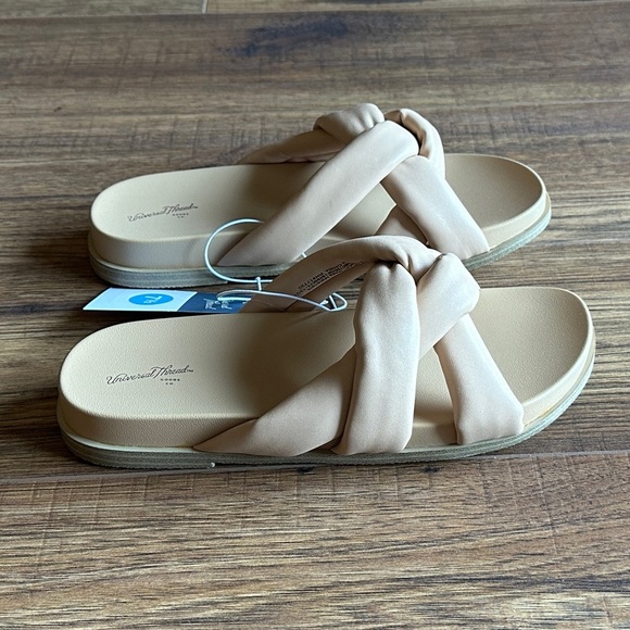 Universal Thread Target Women's Cosette Padded Slide Sandals Tan Size 7.5 NWT - Picture 4 of 4